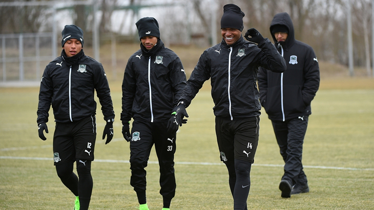 Тренировка «Краснодара»