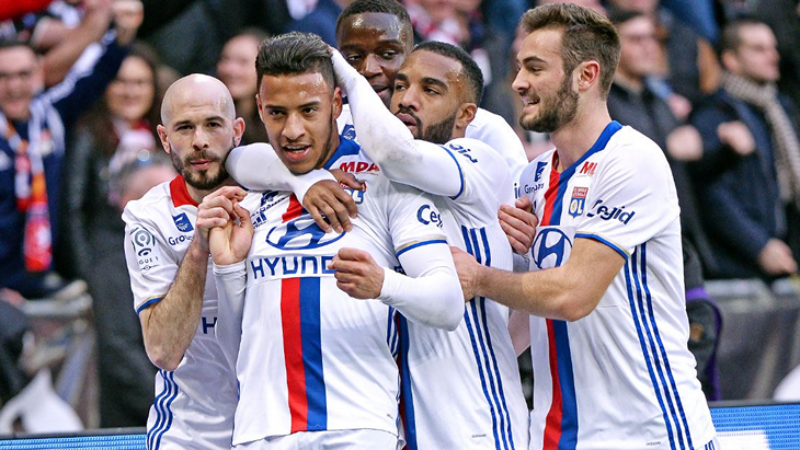 Футболисты «Лиона»