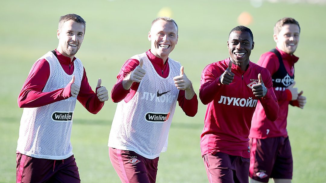 Футболисты «Спартака»