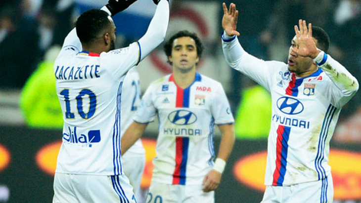 Футболисты «Лиона»