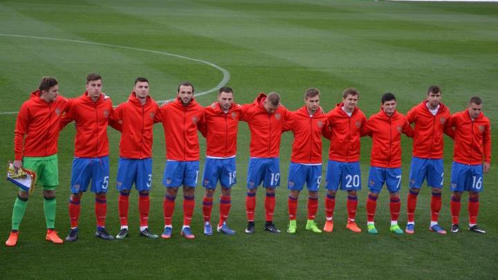 Россияне оправили в ворота соперника пять мячей