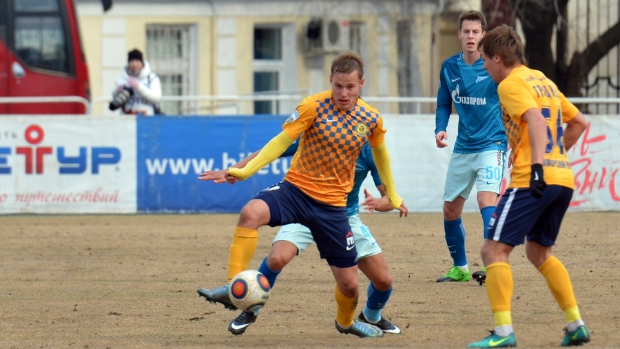 Футболисты «Луча-Энергии»