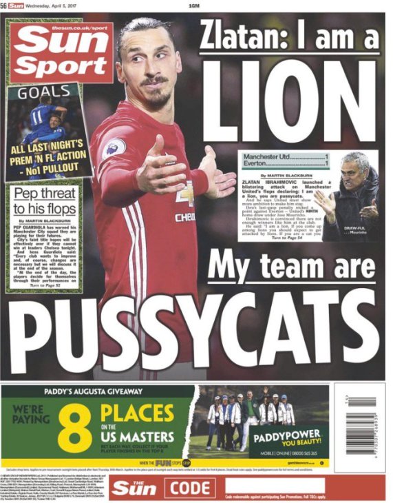 «Я лев, а одноклубники — котята»