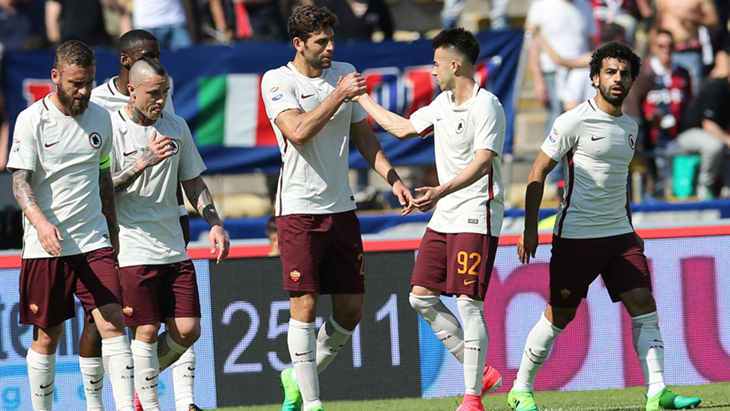 Футболисты «Ромы»