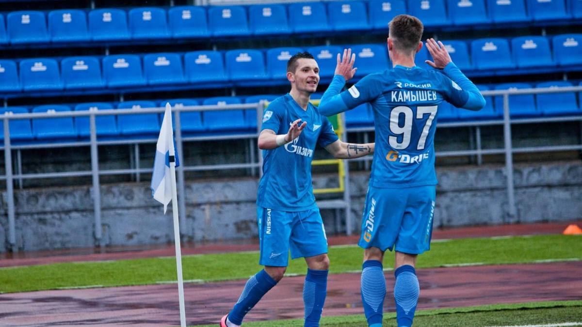 Футболисты «Зенита-2»