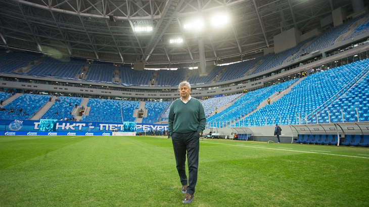 Мирча Луческу на «Крестовском»