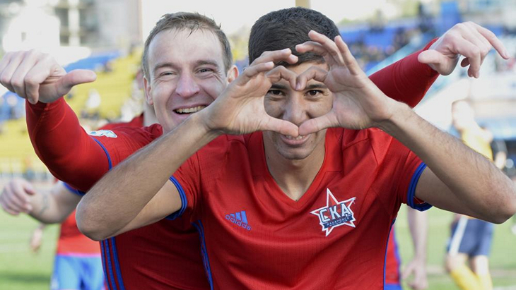 Футболисты «СКА-Хабаровска»