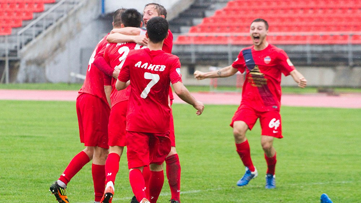 Футболисты «Енисея»