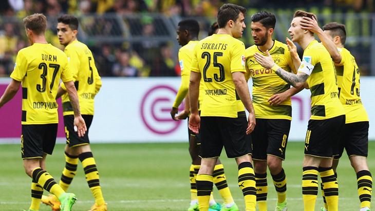 Футболисты «Боруссии»