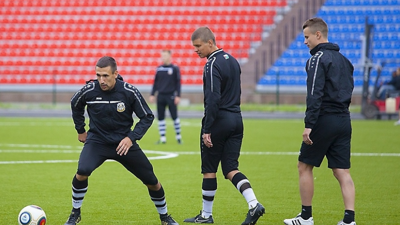 Футболисты «Тюмени»