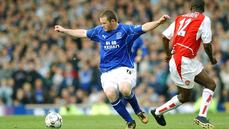 Юный Уэйн Руни в «Эвертоне»