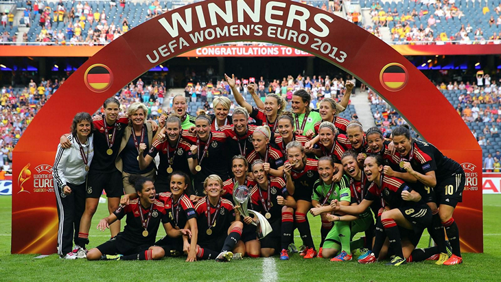 Футболистки сборной Германии