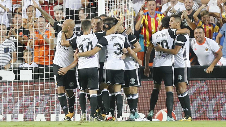 Футболисты «Валенсии»