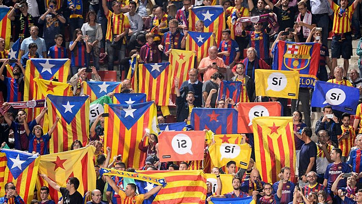 Болельщики «Барселоны» Болельщики «Барселоны»