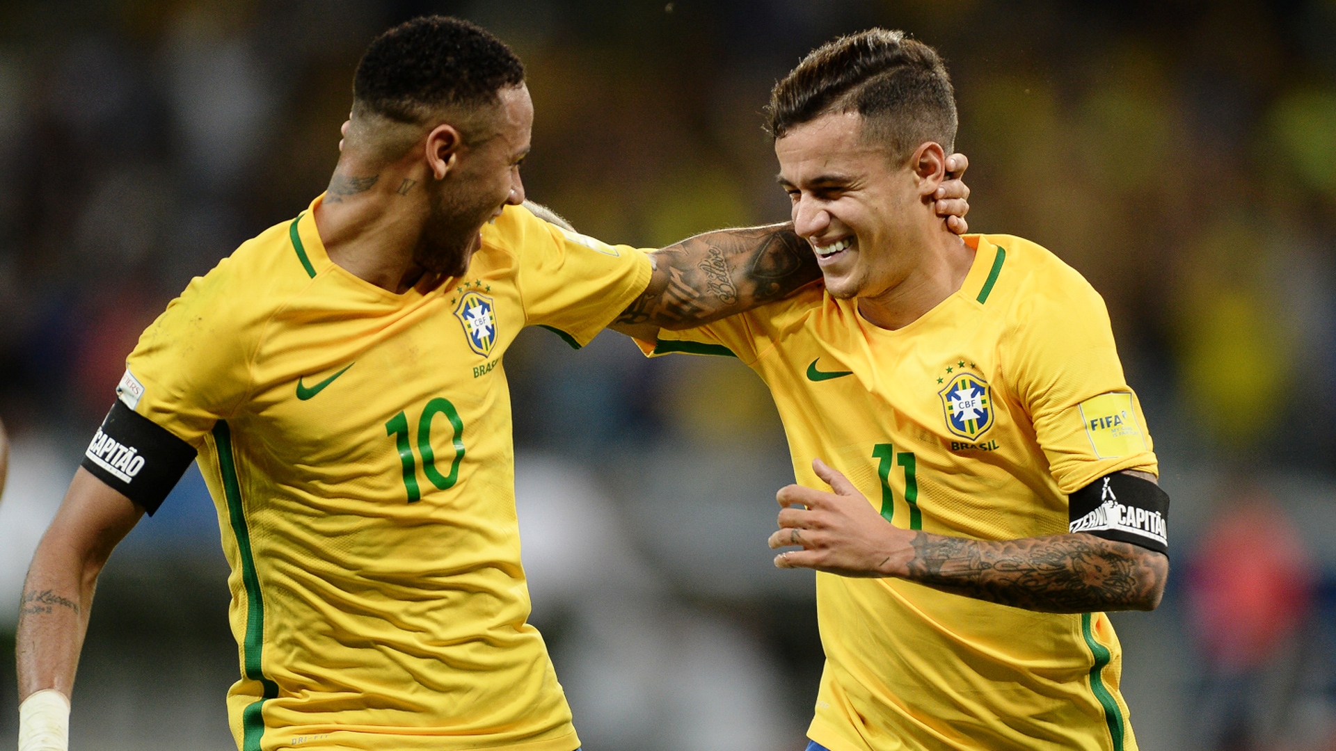 Неймар и Филиппе Коутиньо