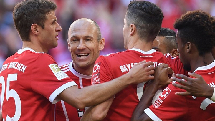 Футболисты «Баварии»