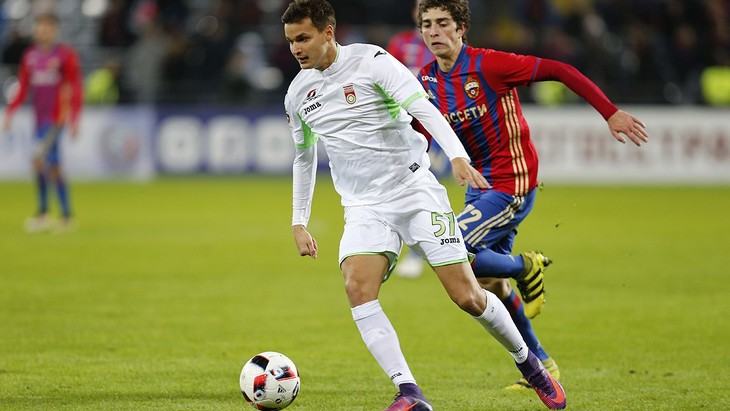 Кротов (слева) сделал дубль