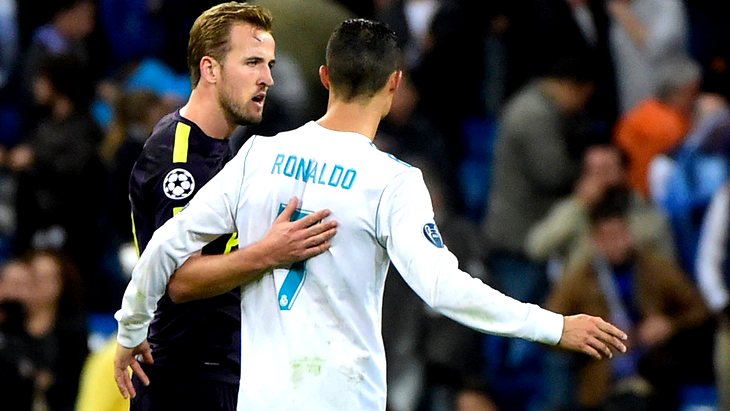 Харри Кейн и Криштиану Роналду Харри Кейн и Криштиану Роналду