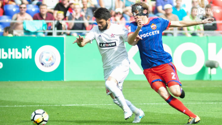 Фрагмент матча ЦСКА — «СКА-Хабаровск»