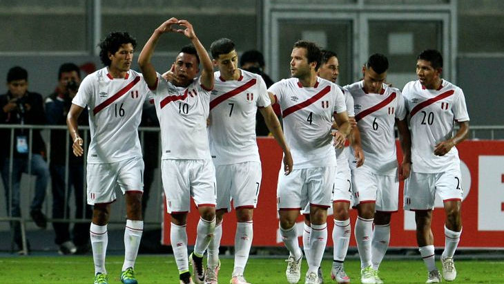 Футболисты сборной Перу