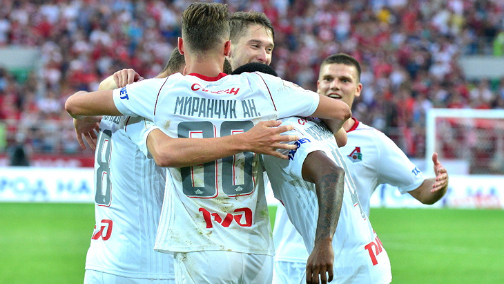 Футболисты «Локомотива»