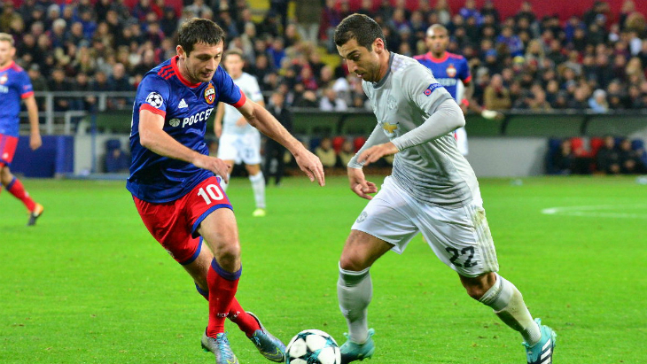 ЦСКА — «Манчестер Юнайтед»