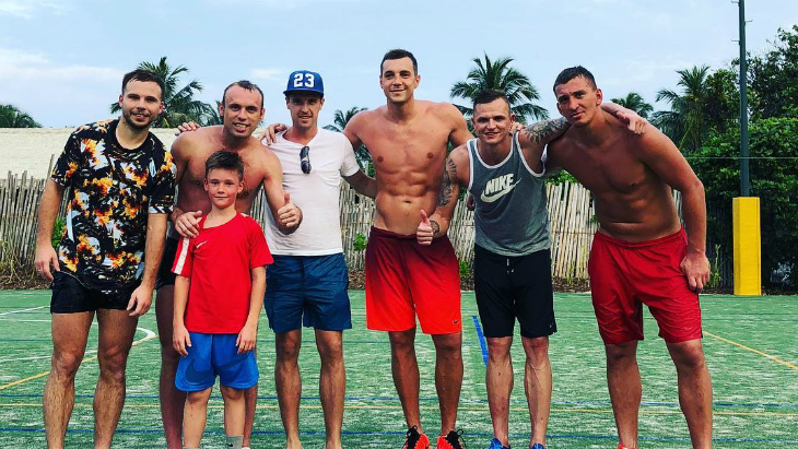 Сборная России на Мальдивах