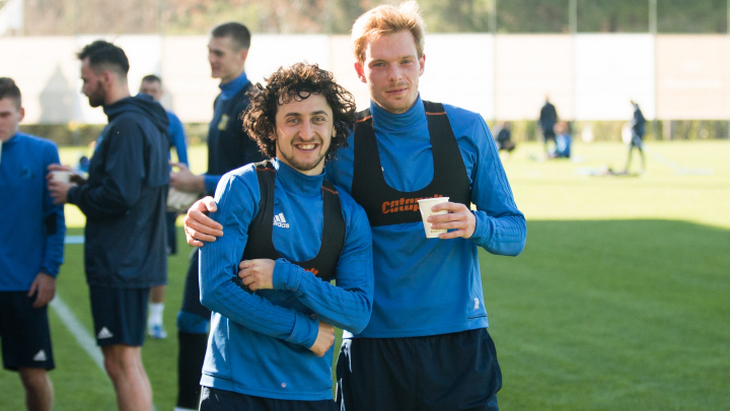 Футболисты «Ростова» на зимнем сборе