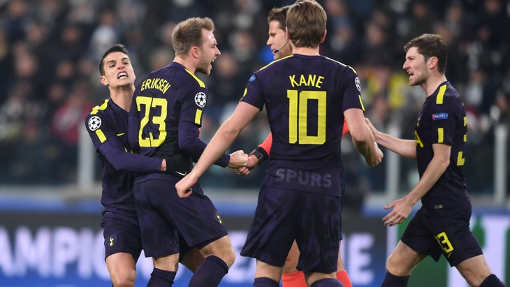 «Тоттенхэм» воспользовался просчетами «Ювентуса» «Тоттенхэм» воспользовался просчетами «Ювентуса»