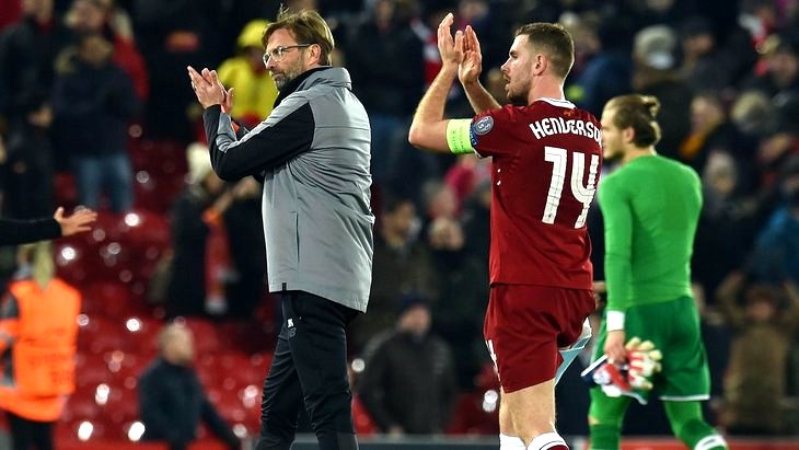 Юрген Клопп и Джордан Хендерсон