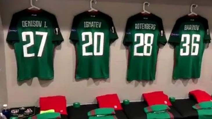 Раздевалка «Локомотива»