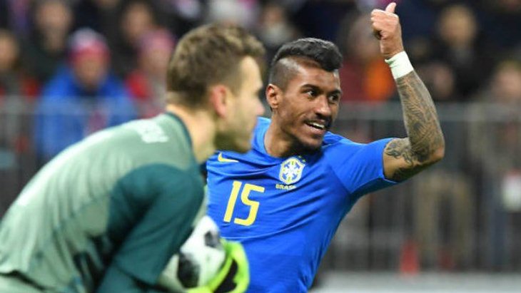 Игорь Акинфеев и Паулиньо