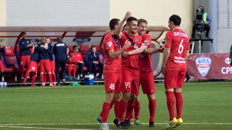 Футболисты «Енисея»