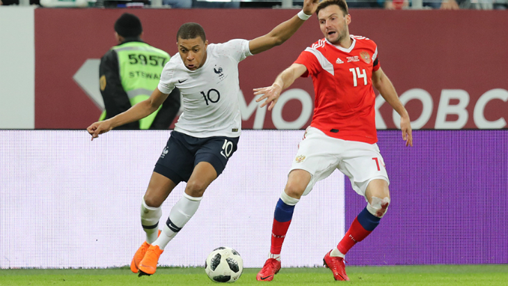 Россия — Франция