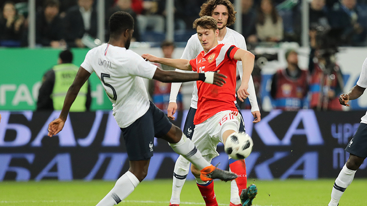 Россия — Франция