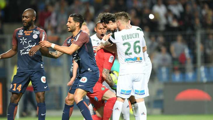 Фрагмент матча Фрагмент матча