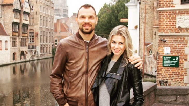 Сергей Игнашевич с женой