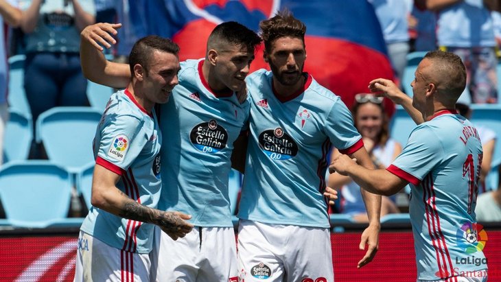 Футболисты «Сельты»