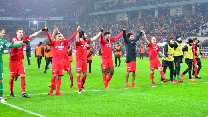 Футболисты «Спартака»