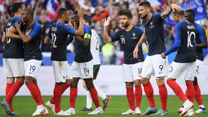 Футболисты сборной Франции Футболисты сборной Франции