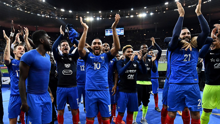 Футболисты сборной Франции