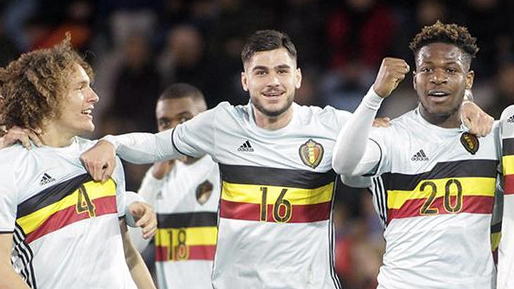 Футболисты сборной Бельгии