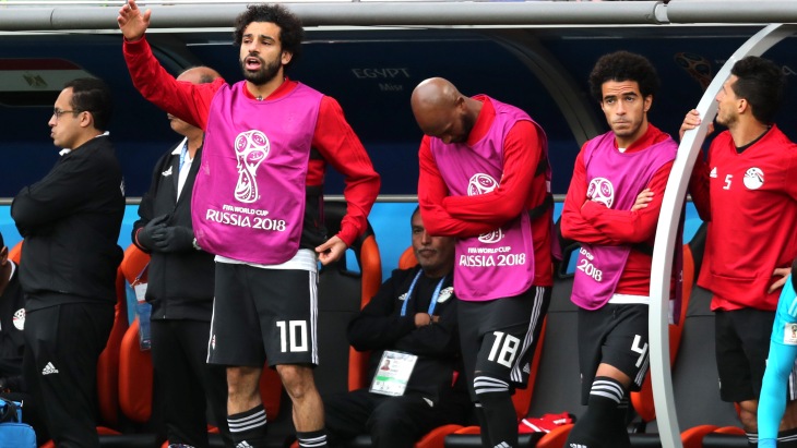 Салах на поле так и не вышел