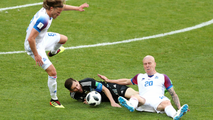 Исландцы бились до конца