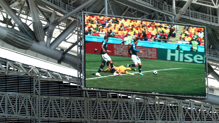 Пенальти на Гризманне назначили после просмотра видеоповтора