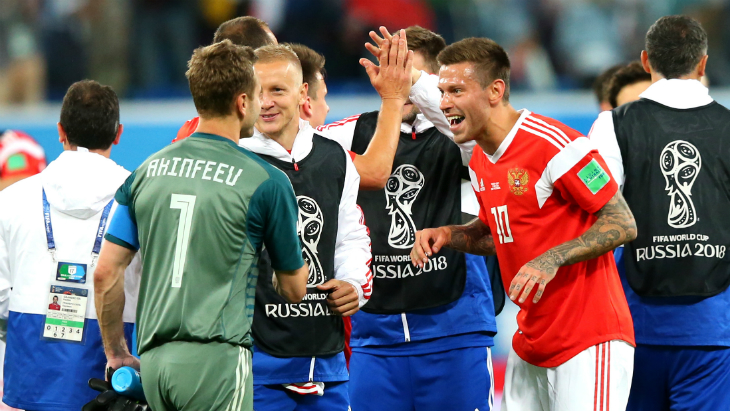 Праздник сборной России