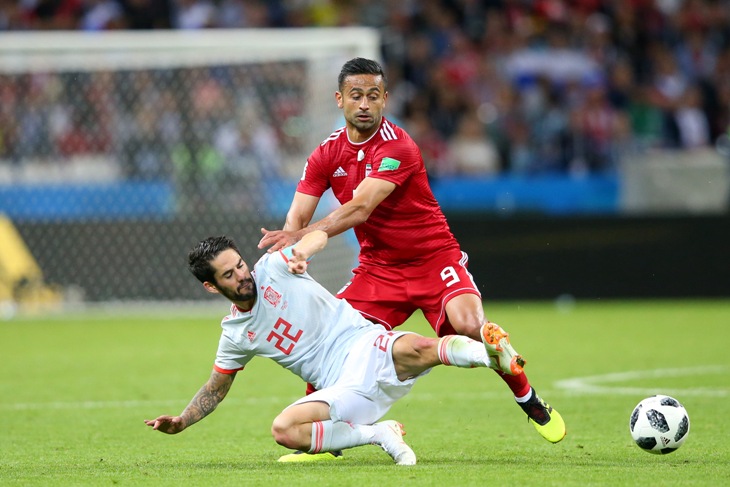 Иско против Омида Эбрахими