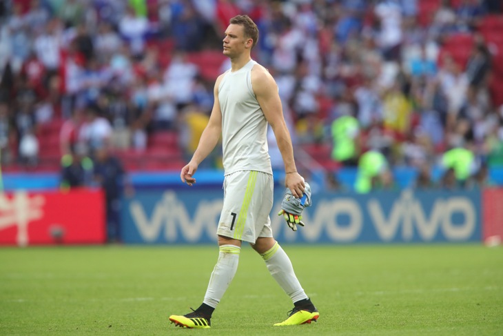 Мануэль Нойер провел турнир на посредственном уровне