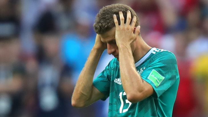 Сборная Германии заняла последнее место в группе F