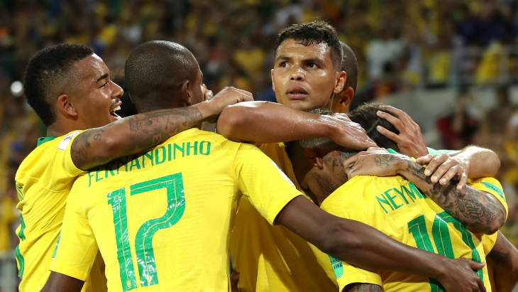 Сборная Бразилии улучшает свою игру